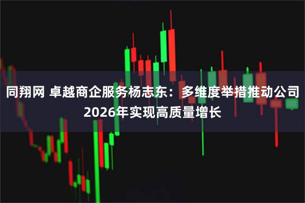 同翔网 卓越商企服务杨志东：多维度举措推动公司2026年实现高质量增长