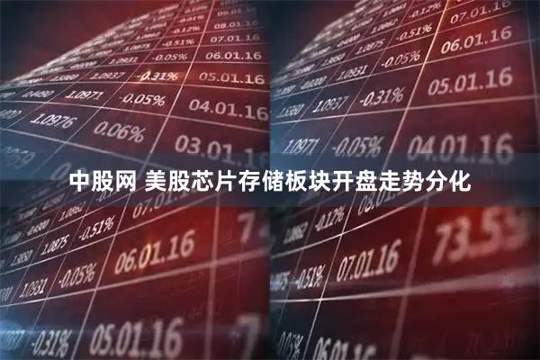 中股网 美股芯片存储板块开盘走势分化