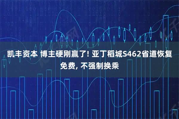 凯丰资本 博主硬刚赢了! 亚丁稻城S462省道恢复免费, 不强制换乘