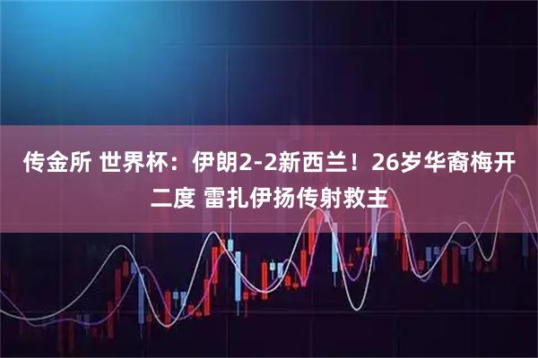 传金所 世界杯：伊朗2-2新西兰！26岁华裔梅开二度 雷扎伊扬传射救主