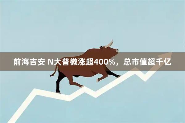 前海吉安 N大普微涨超400%，总市值超千亿