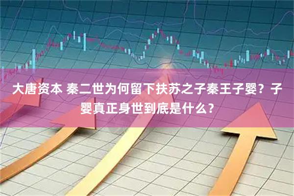 大唐资本 秦二世为何留下扶苏之子秦王子婴？子婴真正身世到底是什么？