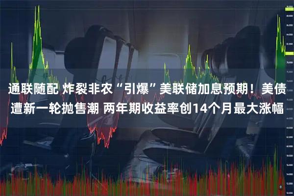 通联随配 炸裂非农“引爆”美联储加息预期！美债遭新一轮抛售潮 两年期收益率创14个月最大涨幅
